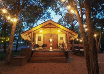 Ditching the tent: Glamping out at Lake Bastrop North Shore Park