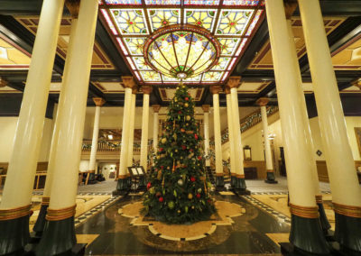 Soaking in the holidays and Austin’s history at the iconic Driskill Hotel