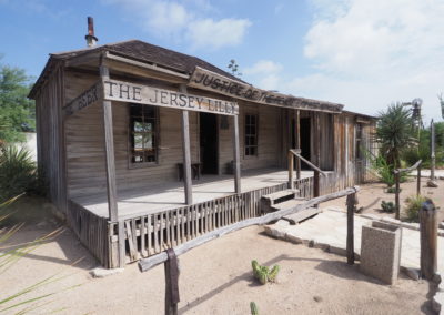 Walk in the footsteps of Judge Roy Bean in little Langtry, Texas