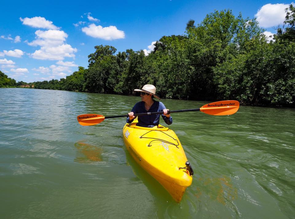 places to paddle in Central Texas