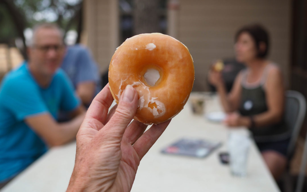 I found the best glazed donut in Texas at this shop in Blanco