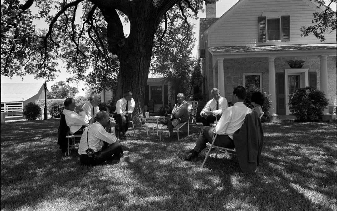 A limb fell from the Cabinet Oak at LBJ Ranch and artists turned it into Texas treasure