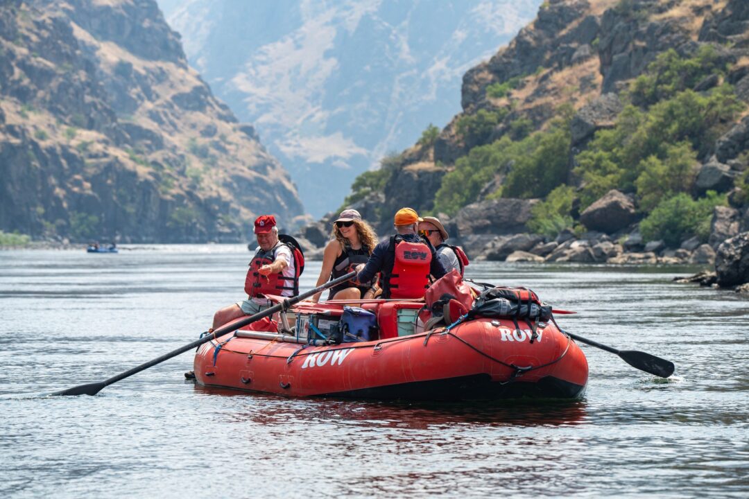 Raft the deepest gorge in America on Idaho’s Snake River through Hells Canyon