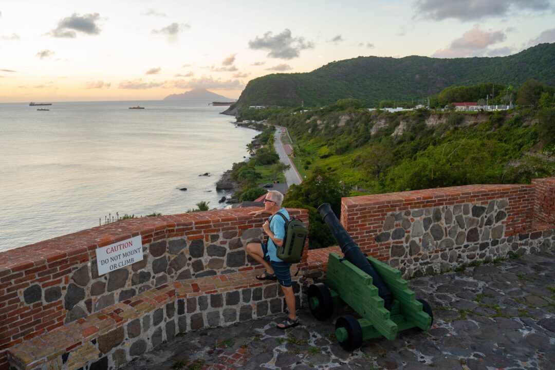 No crowds but plenty of history on the Dutch island of Sint Eustatius in the Caribbean